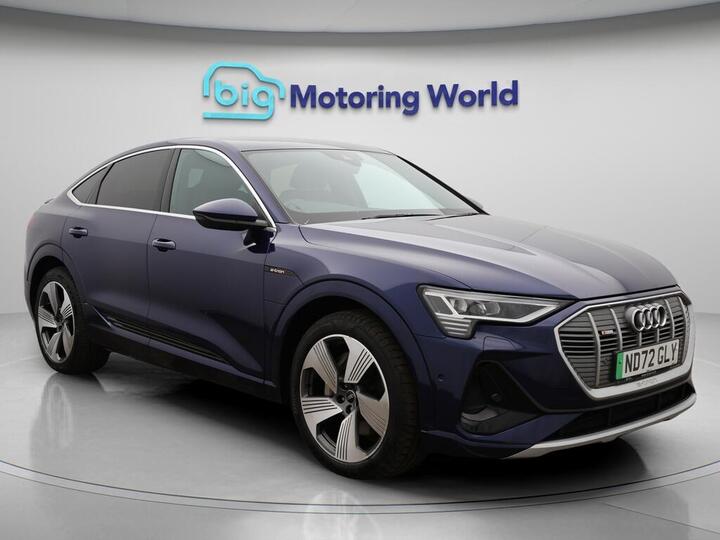 Audi E-tron 55 S Line Sportback Auto Quattro 5dr 95kWh (11kW Charger)