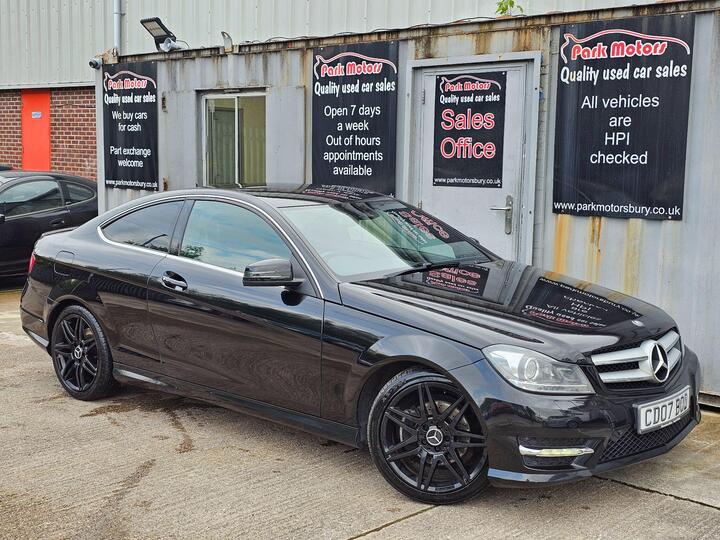 Mercedes-Benz C Class 2.1 C220 CDI BlueEfficiency AMG Sport Plus G-Tronic+ Euro 5 (s/s) 2dr