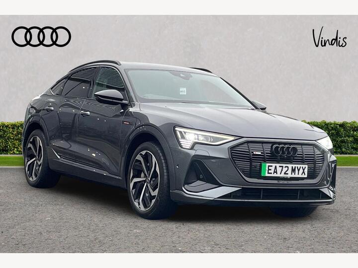 Audi E-tron 50 Black Edition Sportback Auto Quattro 5dr 71.2kWh (11kW Charger)