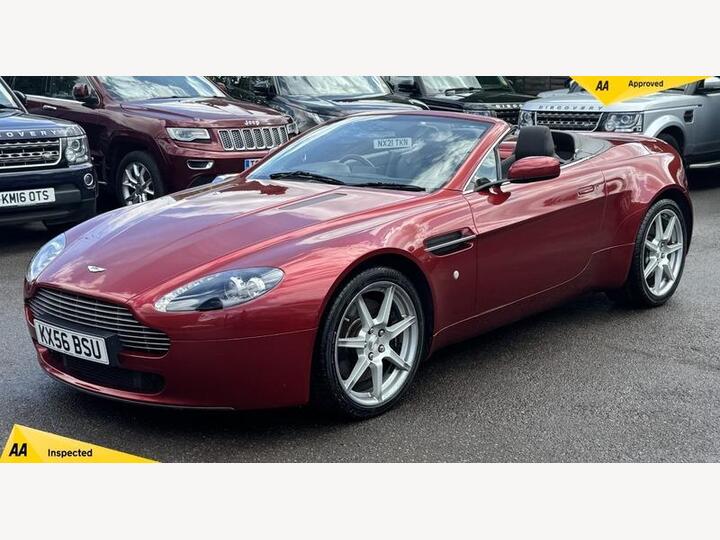 Aston Martin Vantage 4.3 V8 Roadster 2dr Petrol (380 Bhp) Aston Martin Vantage 4.3 V8 Roadster 2dr Petrol (380 Bhp)