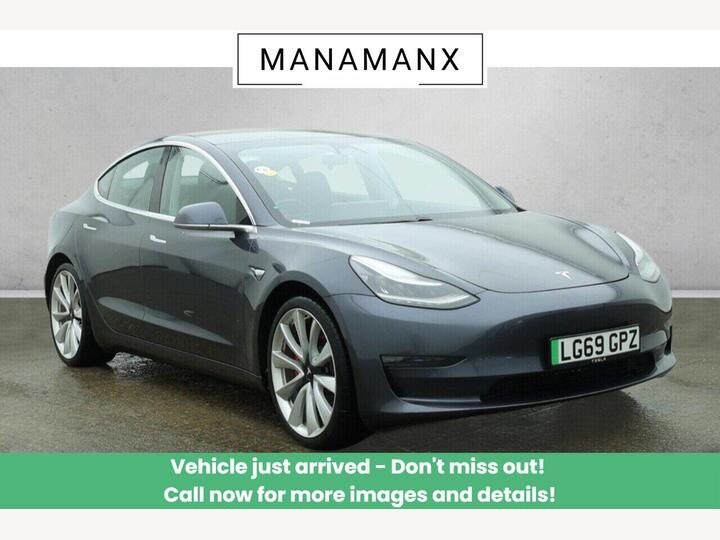 Tesla Model 3 (Dual Motor) Performance Auto 4WDE 4dr (Performance Upgrade)