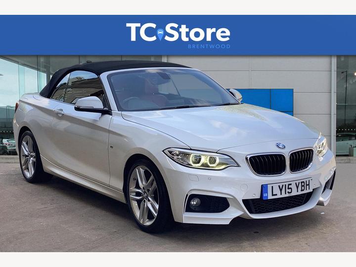 BMW 2 Series Convertible 2.0 220i M Sport Auto Euro 6 (s/s) 2dr