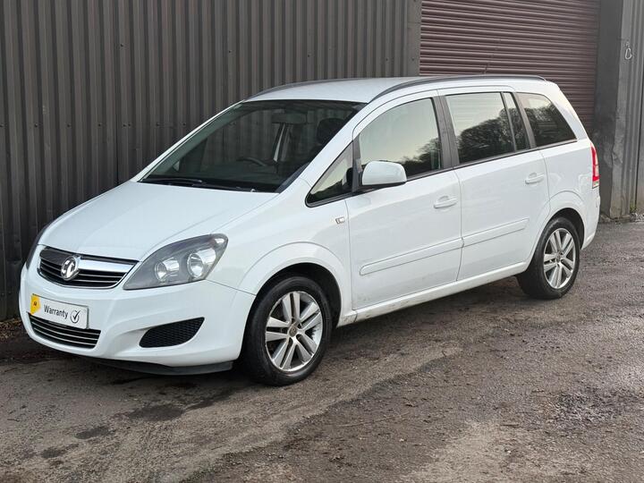 Vauxhall Zafira 1.6 16V Exclusiv Euro 5 5dr Vauxhall Zafira 1.6 16V Exclusiv Euro 5 5dr