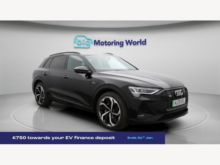Audi E-tron 55 Black Edition Auto Quattro 5dr 95kWh (11kW Charger)