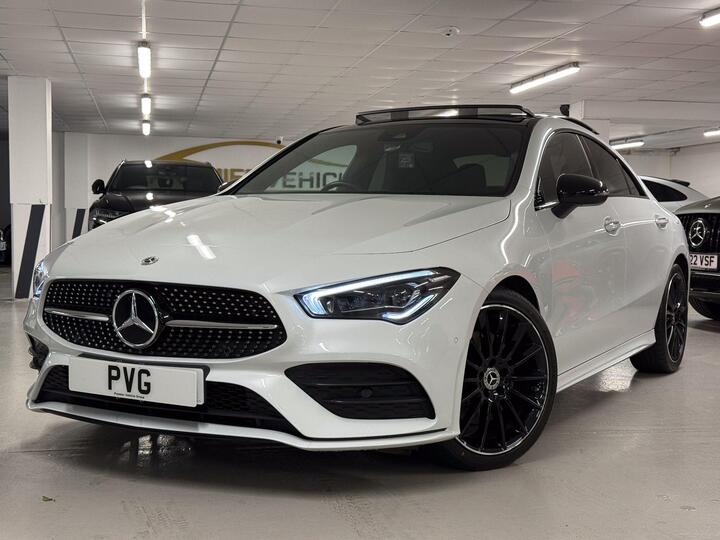 Mercedes-Benz CLA 2.0 CLA220d AMG Line Night Edition (Premium Plus) Coupe 8G-DCT Euro 6 (s/s) 4dr Mercedes-Benz CLA 2.0 CLA220d AMG Line Night Edition (Premium Plus) Coupe 8G-DCT Euro 6 (s/s) 4dr