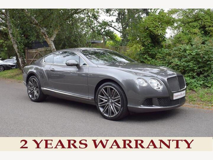 Bentley Continental 6.0 W12 GT Speed Auto 4WD Euro 5 2dr