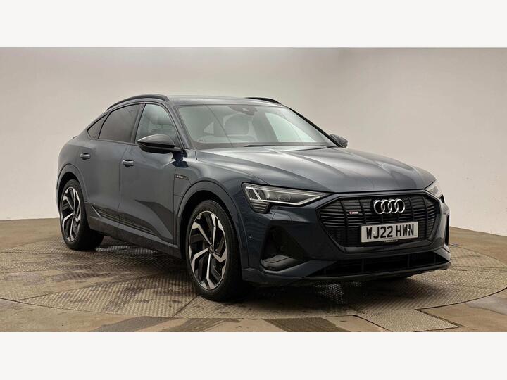 Audi E-tron 50 Black Edition Sportback Auto Quattro 5dr 71.2kWh (11kW Charger)