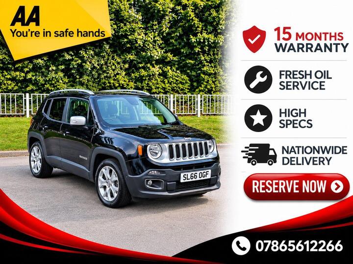 Jeep Renegade 1.6 MultiJetII Limited Euro 6 (s/s) 5dr