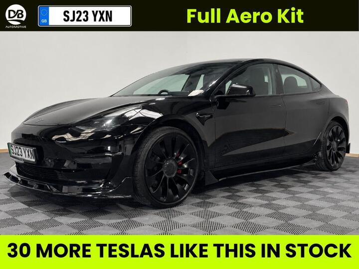 Tesla Model 3 (Dual Motor) Performance Auto 4WDE 4dr (Performance Upgrade)