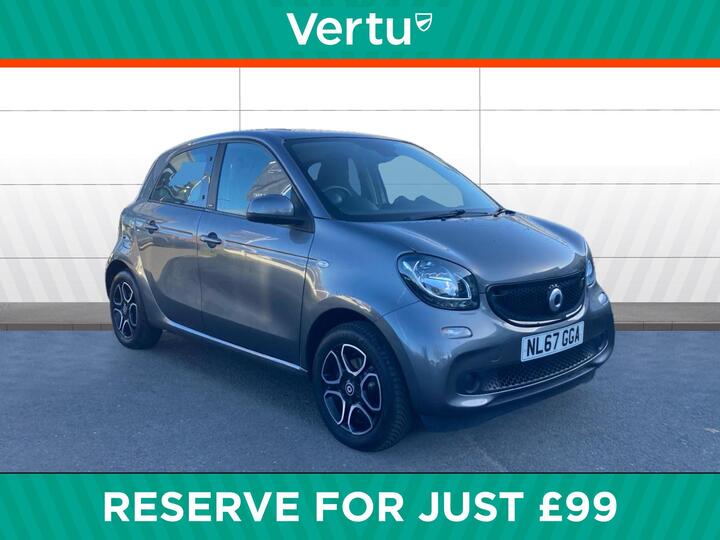 Smart Forfour Hatchback 1.0 Prime (Premium) Twinamic Euro 6 (s/s) 5dr