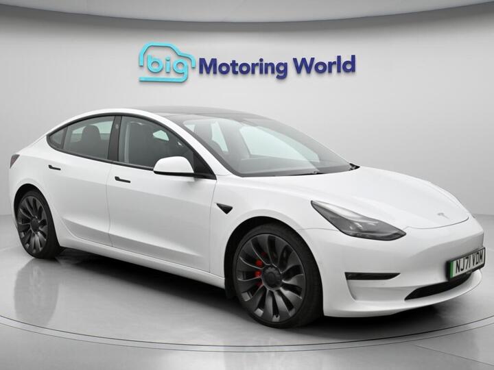 Tesla Model 3 (Dual Motor) Performance Auto 4WDE 4dr (Performance Upgrade)