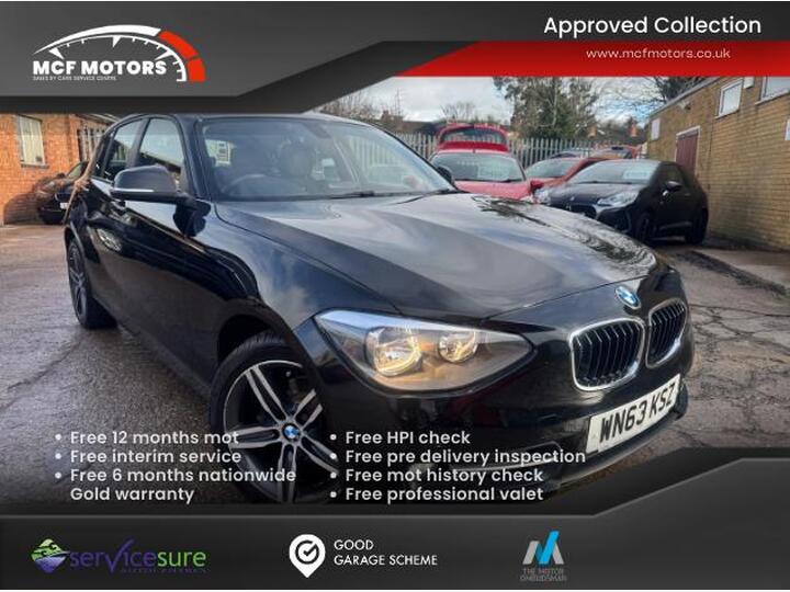 BMW 1 SERIES 1.6 114d Sport Euro 5 (s/s) 5dr
