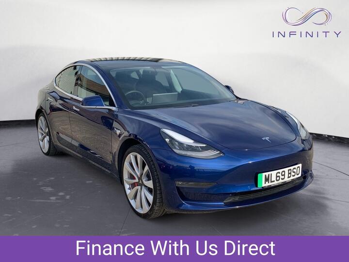 Tesla Model 3 (Dual Motor) Performance Auto 4WDE 4dr (Performance Upgrade)