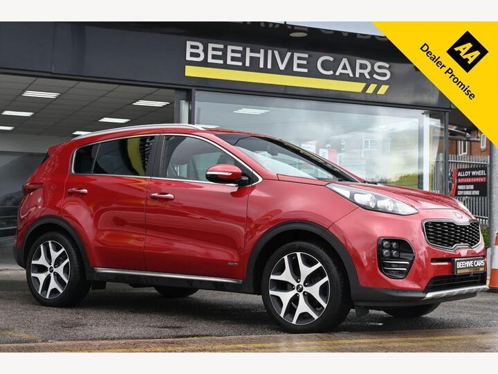 Kia SPORTAGE 1.6 T-GDi GT-Line AWD Euro 6 5dr