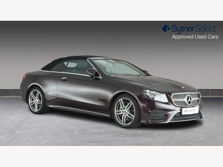 Mercedes-Benz E CLASS 2.0 E300 AMG Line (Premium) Cabriolet G-Tronic+ Euro 6 (s/s) 2dr