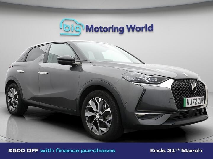 DS AUTOMOBILES DS 3 CROSSBACK E-TENSE 50kWh Rivoli Crossback Auto 5dr