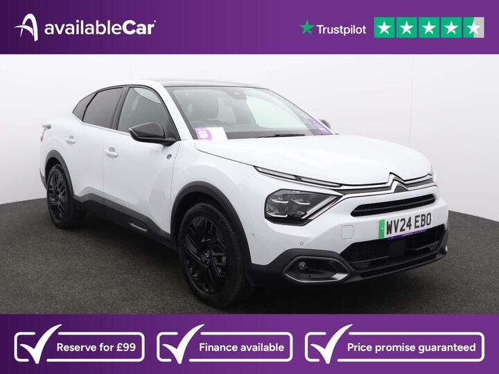 Citroen E-C4 X 50kWh E-series Fastback Auto 4dr (7.4kW Charger)