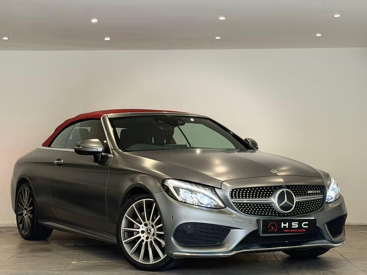 Mercedes-Benz C Class 2.0 C200 AMG Line (Premium Plus) Cabriolet G-Tronic+ Euro 6 (s/s) 2dr