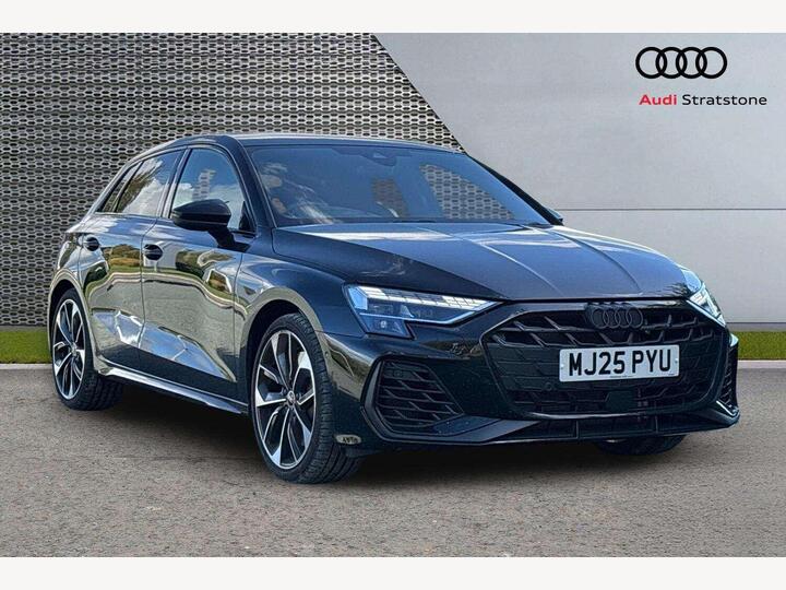 Audi A3 2.0 TFSI Black Edition Sportback S Tronic Quattro Euro 6 (s/s) 5dr
