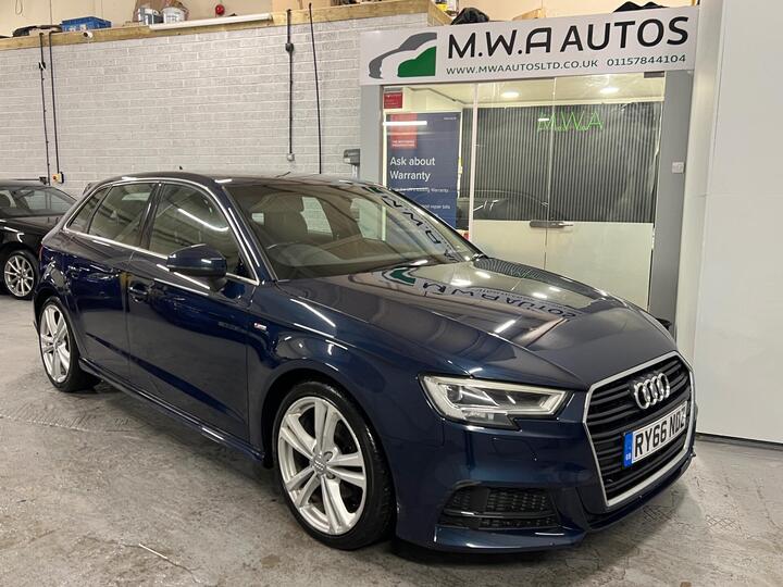 Audi A3 2.0 TDI S Line Sportback Euro 6 (s/s) 5dr