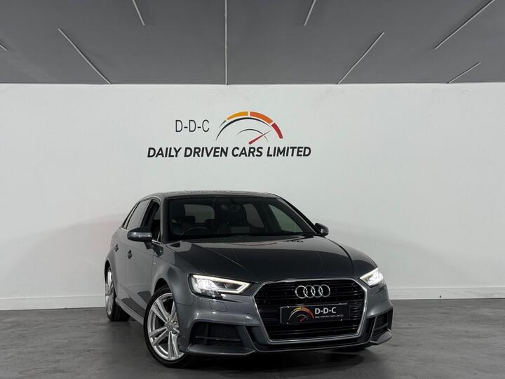 Audi A3 1.6 TDI 30 S Line Sportback S Tronic Euro 6 (s/s) 5dr