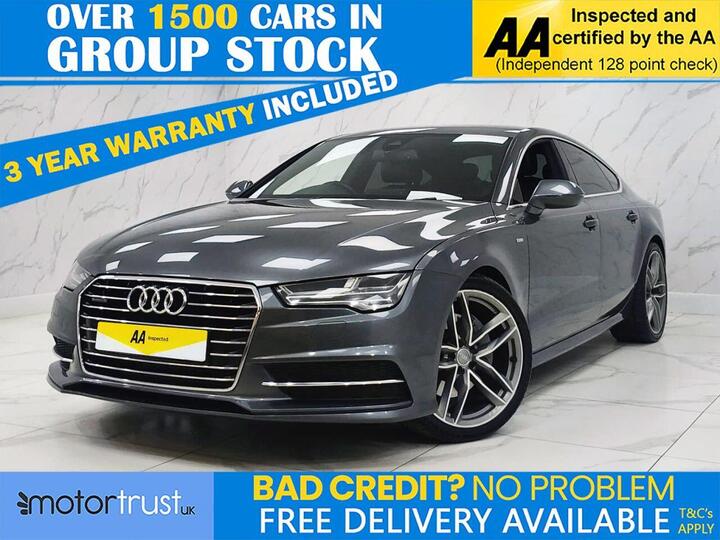 Audi A7 3.0 TDI V6 Black Edition Sportback S Tronic Quattro Euro 6 (s/s) 5dr