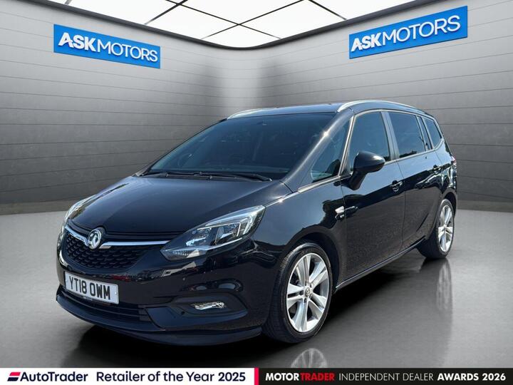 Vauxhall ZAFIRA TOURER 1.4i Turbo SRi Nav Euro 6 5dr