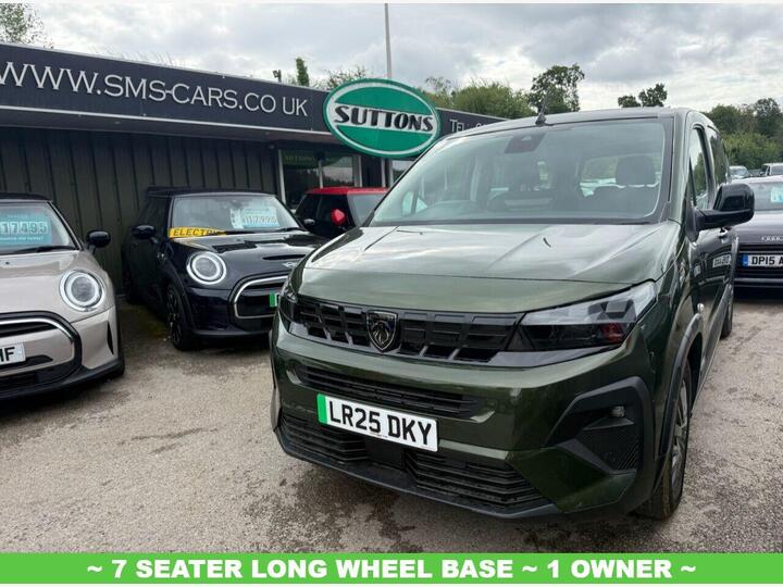 Peugeot E-Rifter 52kWh Allure Long MPV Auto 5dr (11kW Charger)
