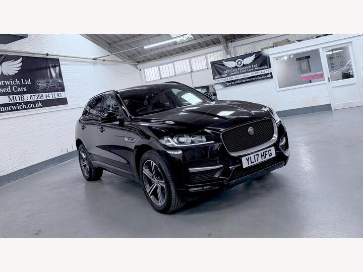 Jaguar F-PACE 2.0 D180 R-Sport Auto AWD Euro 6 (s/s) 5dr