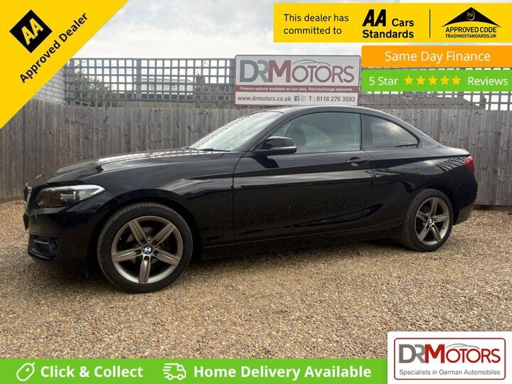 BMW 2 SERIES 2.0 218d Sport Euro 6 (s/s) 2dr