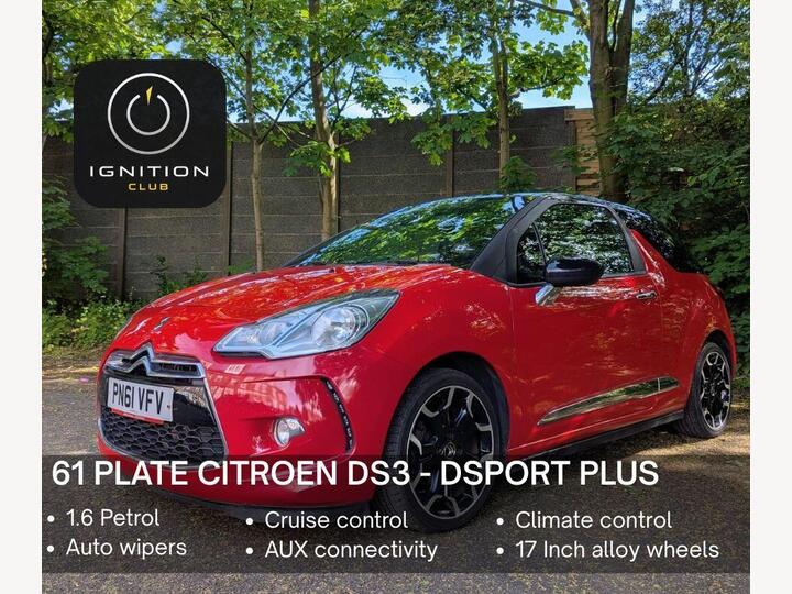 Citroen DS3 1.6 VTi DStyle Plus Euro 5 3dr Citroen DS3 1.6 VTi DStyle Plus Euro 5 3dr