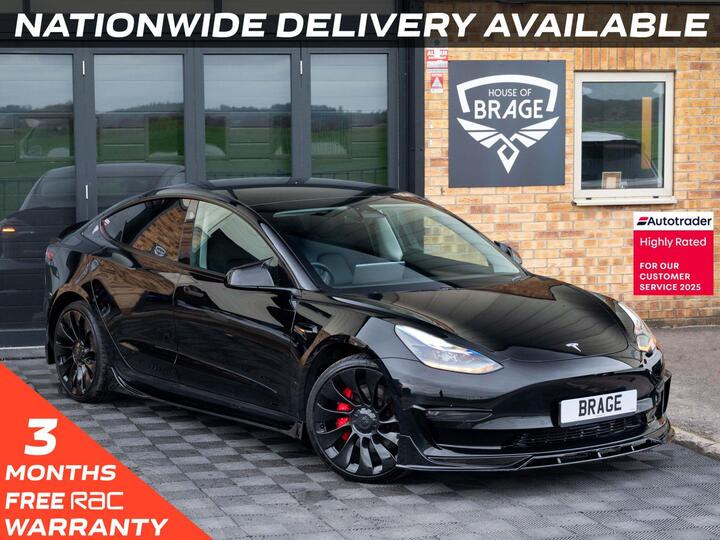 Tesla Model 3 (Dual Motor) Performance Auto 4WDE 4dr (Performance Upgrade)