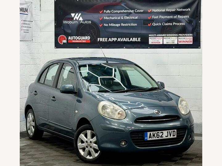 Nissan Micra 1.2 12V Acenta CVT Euro 5 5dr