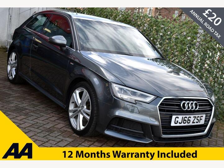 Audi A3 1.4 TFSI CoD S Line Euro 6 (s/s) 3dr