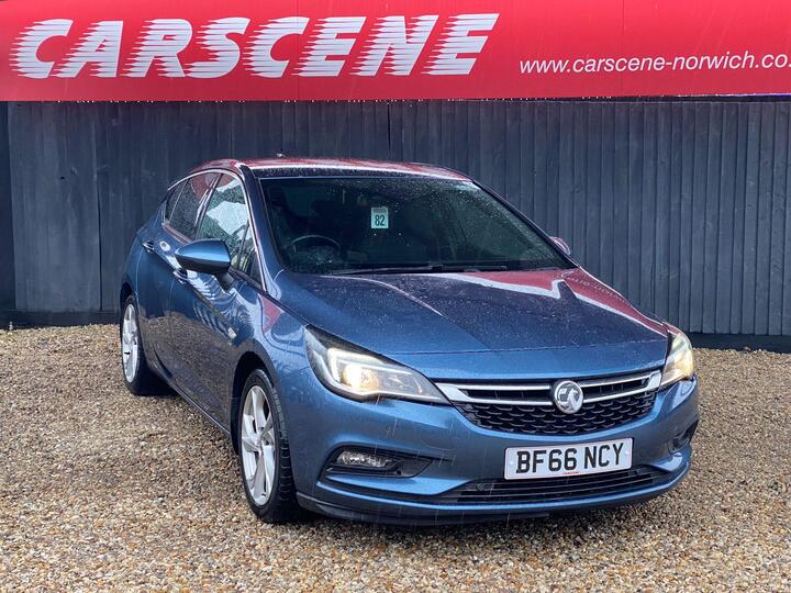 Vauxhall Astra 1.6 CDTi BlueInjection SRi Nav Euro 6 (s/s) 5dr