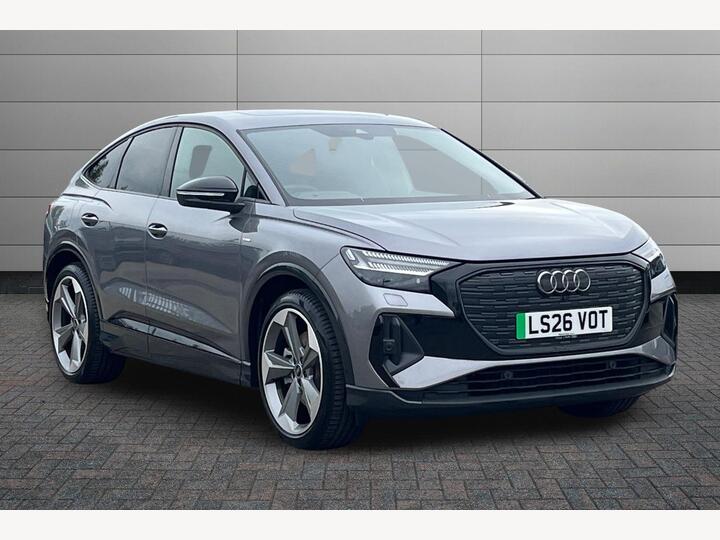 Audi Q4 E-tron 45 Black Edition Sportback Auto 5dr 82kWh Audi Q4 E-tron 45 Black Edition Sportback Auto 5dr 82kWh
