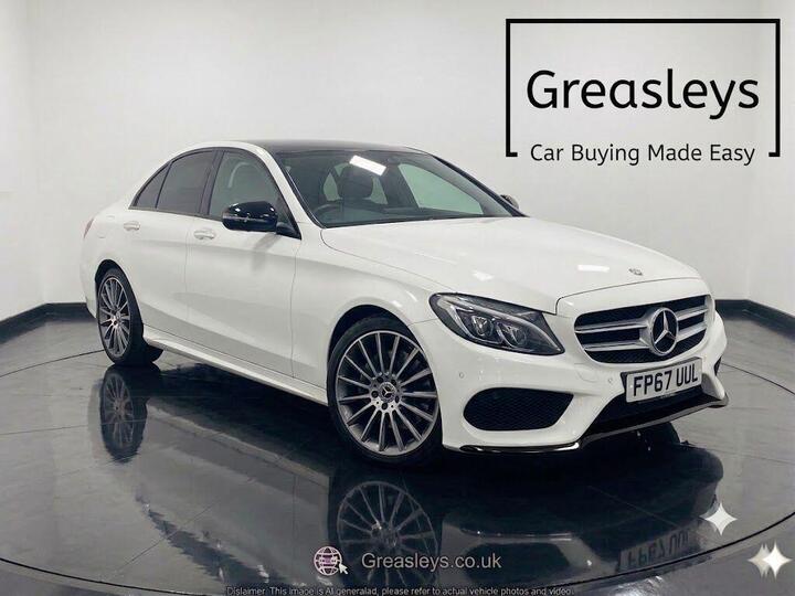 Mercedes-Benz C Class 2.1 C250d AMG Line (Premium) G-Tronic+ Euro 6 (s/s) 4dr