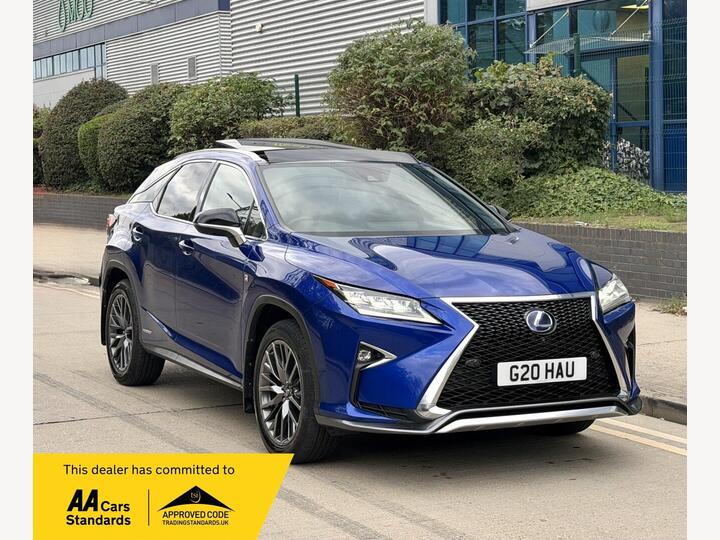 Lexus RX 3.5 450h V6 F Sport CVT 4WD Euro 6 (s/s) 5dr