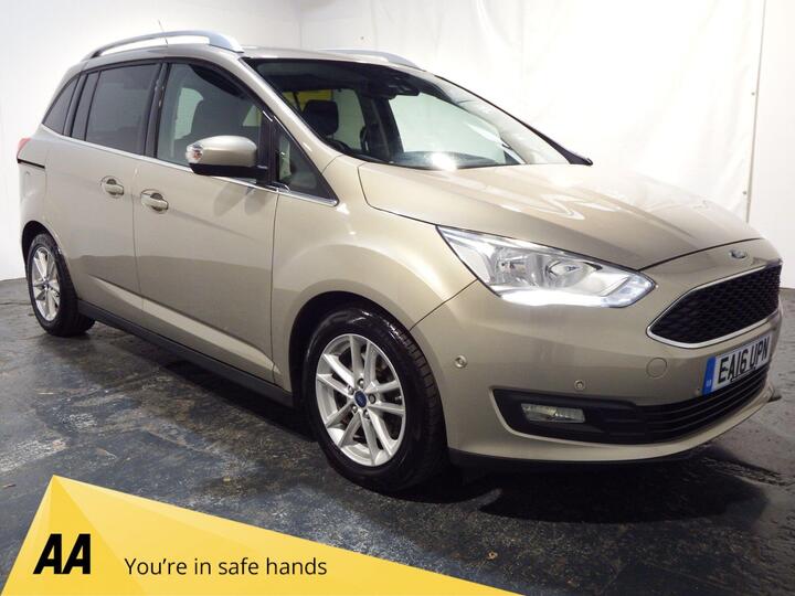 Ford GRAND C-MAX 1.0T EcoBoost Zetec Euro 6 (s/s) 5dr Ford GRAND C-MAX 1.0T EcoBoost Zetec Euro 6 (s/s) 5dr