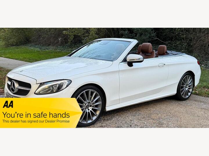 Mercedes-Benz C Class 2.1 C220d AMG Line Cabriolet G-Tronic+ Euro 6 (s/s) 2dr