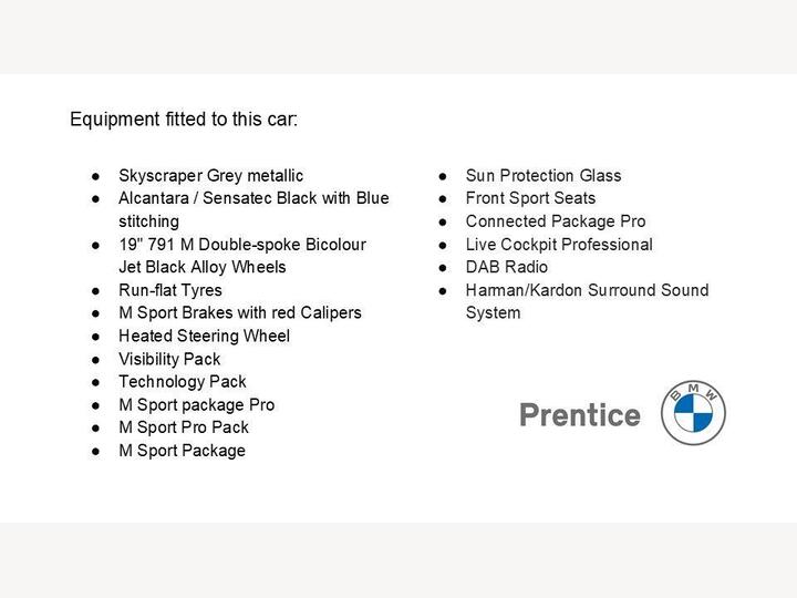 BMW 3 Series 2.0 320i M Sport Auto Euro 6 (s/s) 4dr