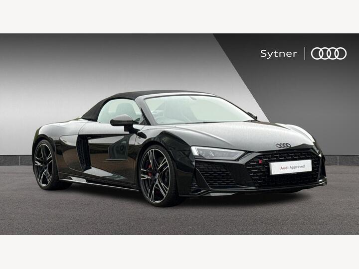Audi R8 5.2 FSI V10 Performance Carbon Black Spyder S Tronic Quattro Euro 6 (s/s) 2dr
