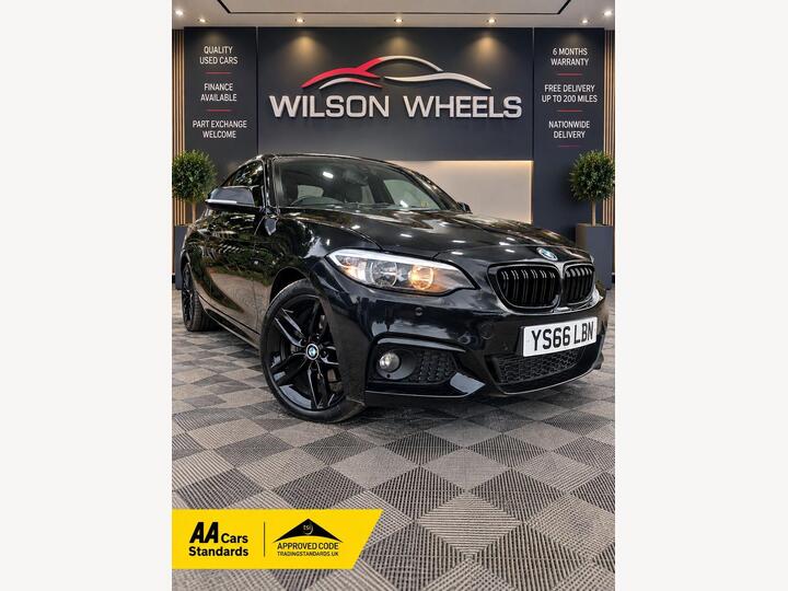 BMW 2 Series 2.0 220d M Sport Auto Euro 6 (s/s) 2dr