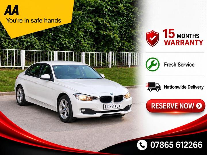 BMW 3 Series 2.0 320d ED EfficientDynamics Auto Euro 5 (s/s) 4dr