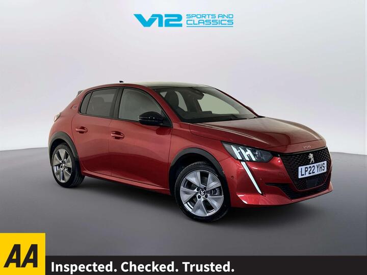 Peugeot E-208 50kWh GT Auto 5dr (11kW Charger)