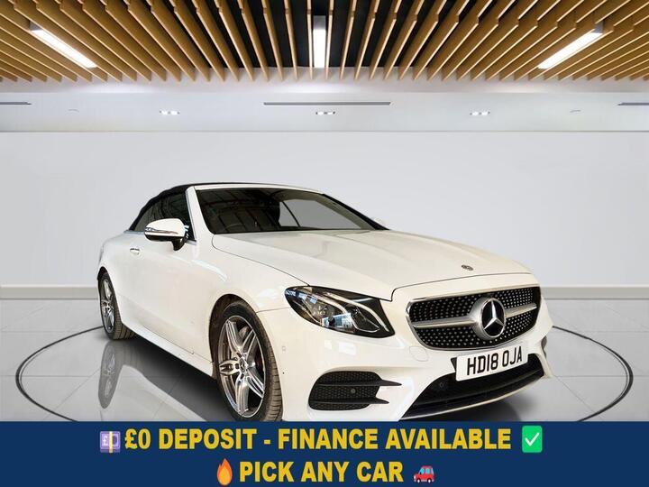 Mercedes-Benz E-CLASS 2.0 E300 AMG Line (Premium) Cabriolet G-Tronic+ Euro 6 (s/s) 2dr
