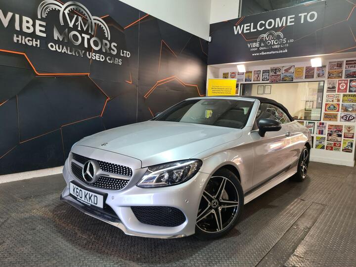 Mercedes-Benz C Class 2.1 C220d Nightfall Edition Cabriolet G-Tronic+ Euro 6 (s/s) 2dr
