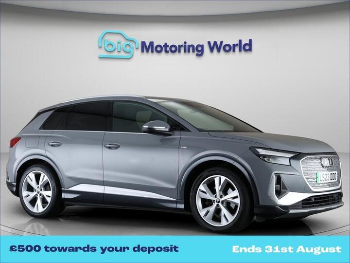 Audi Q4 E-tron 35 S Line Auto 5dr 55kWh