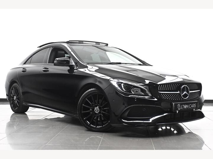 Mercedes-Benz CLA 1.6 CLA200 AMG Line Night Edition (Plus) Coupe Euro 6 (s/s) 4dr Mercedes-Benz CLA 1.6 CLA200 AMG Line Night Edition (Plus) Coupe Euro 6 (s/s) 4dr