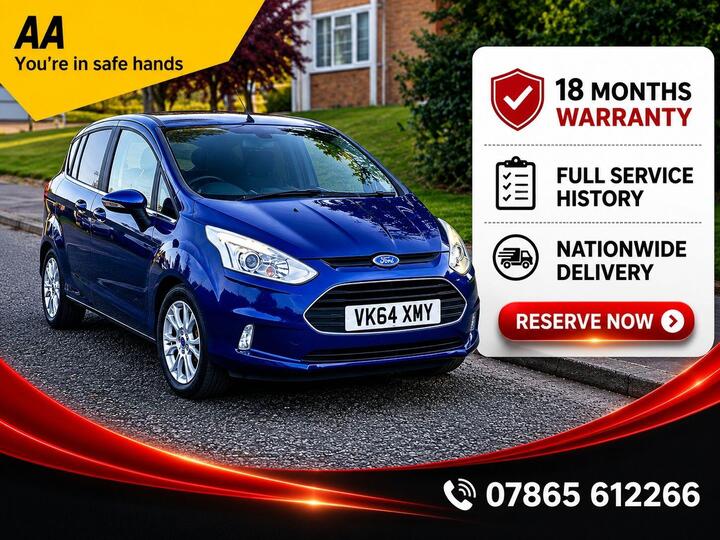 Ford B-Max 1.6 TDCi Zetec Euro 5 5dr